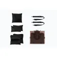 Автокрісло-лежанка в авто Harley&Cho Buggy brown one size коричневий