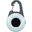 Брелок для собак Trixie Flasher USB круглий, 4х6.5 cм графітовий