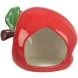 Будиночок для хом'яків та мишей Trixie Ceramic House яблуко, керамічний 13*10*10 см