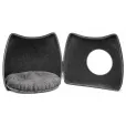 Будиночок Trixie Cat повсть сірий 38*35*37 см