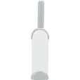 Двостороння щітка для очищення від шерсті Trixie Lint Brush з очищувальною базою, біла/сіра 33 см