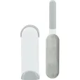 Двостороння щітка для очищення від шерсті Trixie Lint Brush з очищувальною базою, біла/сіра 33 см