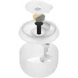 Фонтан для пиття WAUDOG Device білий з підсвіткою 21*15 см / 2,5 л