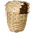 Гніздо для птахів Trixie Bamboo Nest з бамбука 9*10 см