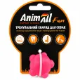 Іграшка для собак AnimAll Fun Куля молекула коралова 3 см
