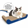 Кігтеточка для котів CattyMan Платформа картон 49х22х8см