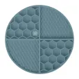 Килимок для злизування і повільного харчування WAUDOG Silicone сірий 211х211х30 мм