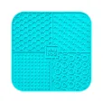 Килимок для злизування WAUDOG Silicone блакитний 190х190х10 мм