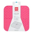 Килимок для злизування WAUDOG Silicone рожевий 190х190х10 мм