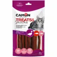Ласощі для котів Camon Treats&Snaks Палички з качки, лосося та тунця  60 г