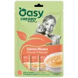 Ласощі для котів OASY CAT Сreamy Кремовий мус з лососем 4*15 г
