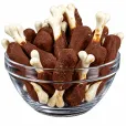 Ласощі для собак AnimAll Snack Качине ескімо з кальцієм 500 г
