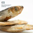 Ласощі для собак  Cosset Ліофілізовані кільки 30г