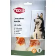 Ласощі для собак Trixie Denta Fun Knot with Chicken Білі вузлові кістки з куркою 11 см 2*35 г