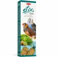 Ласощі для хвилястих папуг та екзотичних птахів Padovan Stix Herbs Сocorite/Еsotici Палички з насінням овочів та фруктами 2 шт 80 г