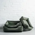 Лежак Harley&Cho Dreamer велюр Green M зелений 70*50 см
