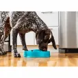 Миска для повільного харчування Outward Hound Fun Feeder Drop велика бірюзова 27,5 см