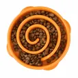 Миска-лабиринт для собак Outward Hound Fun Feeder Swirl, средняя, оранжевая