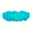 Миска для повільного харчування WAUDOG Silicone блакитна 450 мл
