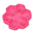Миска для повільного харчування WAUDOG Silicone рожева 450 мл