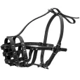 Намордник для собак CoLLaR твердий шкіряний №7 38*11 см чорний