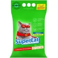 Наповнювач деревний SuperCat з ароматизатором 3кг (зелений)