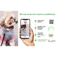 Нашийник для котів WAUDOG Nylon "Блоки" нейлоновий XS з QR-паспортом 20-30 см / 10 мм