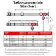 Нашийник для собак WAUDOG Re-cotton відновлена бавовна S з QR-паспортом 25-35 см / 15 мм синій