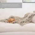 Плед для котів і собак Best Friends by Sheri штучне хутро, бежевий 101*76 см