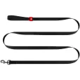 Повідець для собак WAUDOG Waterproof Collartex M 2*183 см чорний