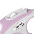 Повідець-рулетка Flexi New Comfort XS для собак вагою до 12 кг стрічка 3 м бузкова