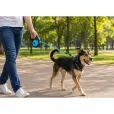 Повідець-рулетка Flexi New Neon S для собак вагою до 15 кг стрічка 5 м синя