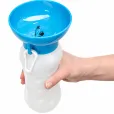 Поїлка дорожня Trixie Bottle with Drinking Bowl з мискою 550 мл