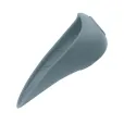 Поїлка-насадка на пляшку WAUDOG Silicone сіра 165х90 мм