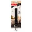 Ремінь безпеки в автомобіль Flamingo Car Safety Belt для собак L чорний 55-85 см / 25 мм