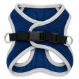 Шлея для собак Croci Hiking Reflective м'яка XS синя