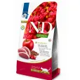 Сухий корм для дорослих котів Farmina N&D Quinoa Adult Hairball Duck&Apple для виведення шерсті з качкою, яблуком і журавлиною 300 г