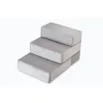 Сходинки Harley&Cho Tetris Double велюр Gray S сірі 36 см