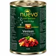 Вологий корм для собак Nuevo Dog Adult Venison & Noodles & Cowberry з олениною брусницею та сафлоровою олією 400г