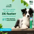 Зубна щітка TropiClean Tripleflex для собак малих порід