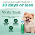 Зубна щітка TropiClean Tripleflex для собак малих порід