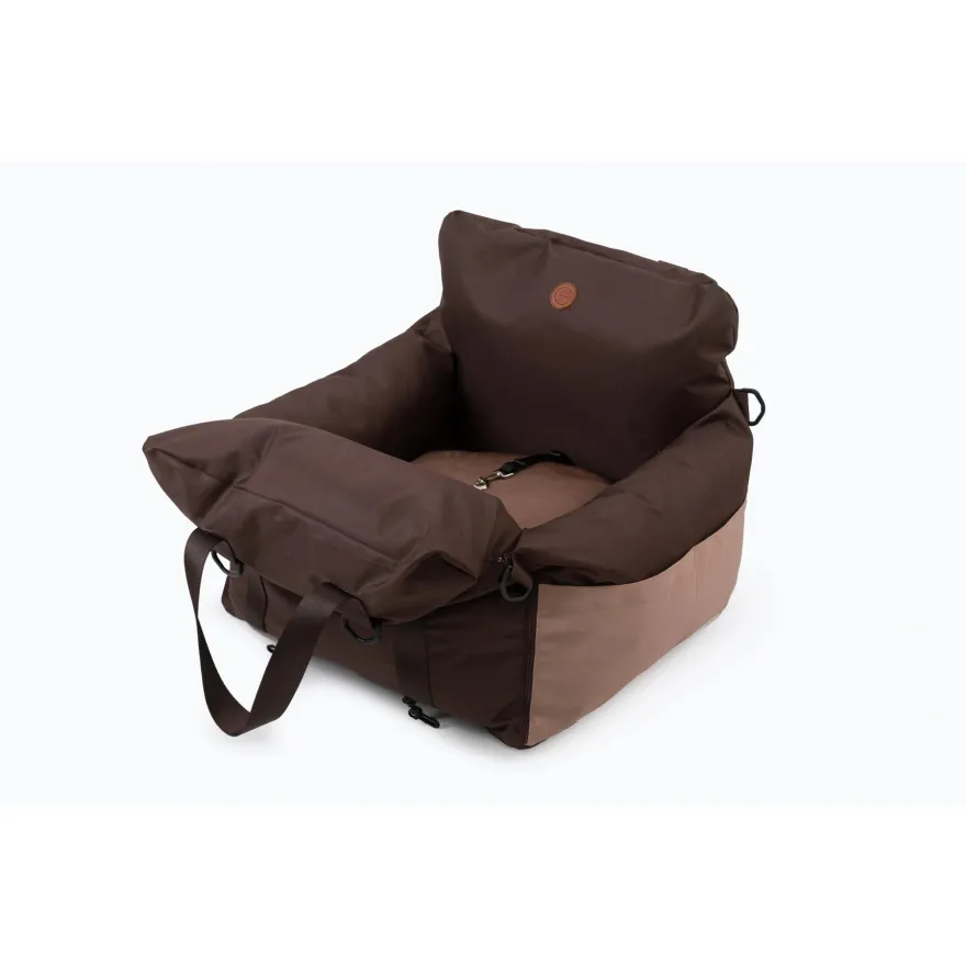 Автокрісло-лежанка в авто Harley&Cho Buggy brown one size коричневий