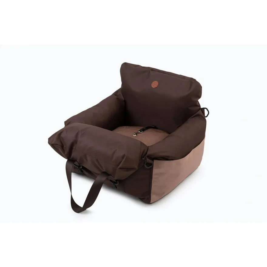 Автокрісло-лежанка в авто Harley&Cho Buggy brown one size коричневий
