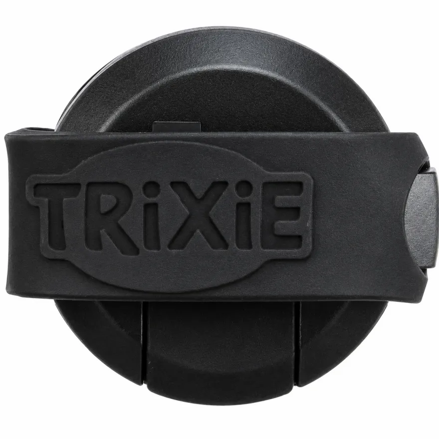 Брелок-ліхтарик для собак Trixie Flasher USB круглий, чорний 3х8 cм