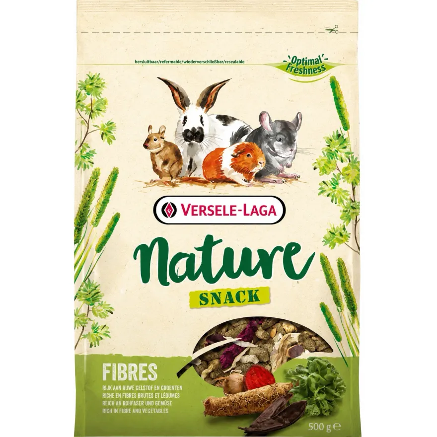 Додатковий корм для гризунів Versele-Laga Nature Snack Fibres 500 г