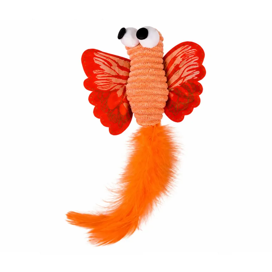 Іграшка для котів Flamingo Butterfly Alea Метелики з котячою м'ятою  2 шт