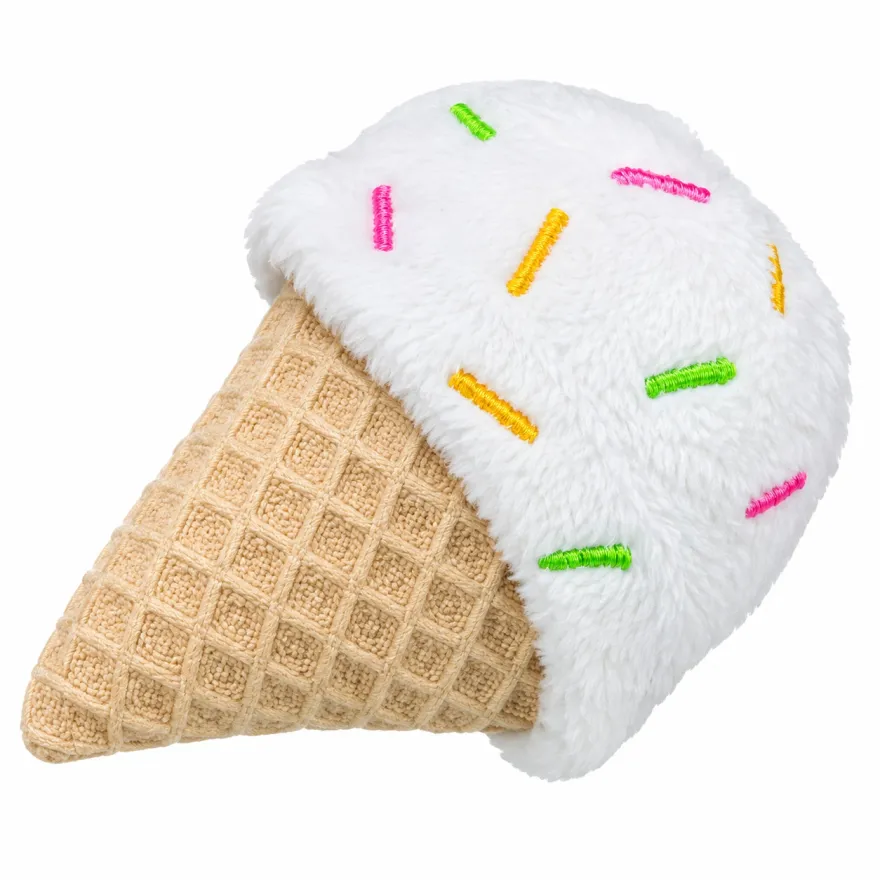 Іграшка для котів Trixie Ice Cream and Cupcake Морозиво біле 7 см