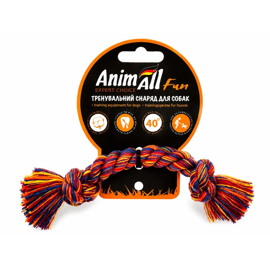 Іграшка для собак AnimAll Fun Канат-кістка 23 см