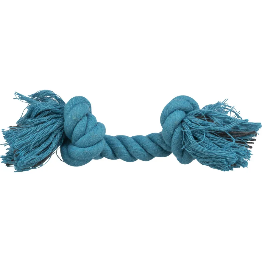 Іграшка для собак Trixie Playing Rope Ігровий канат з вузлами синій 20 см