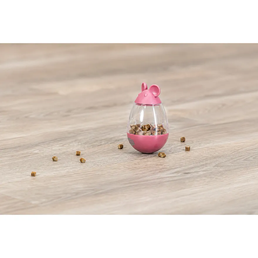 Іграшка інтерактивна для котів Trixie Mice Миша рожева 9 см